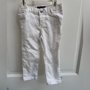 Old Navy 3T Girls White Jeans Classic Skinny Jeans Pants